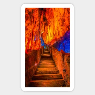 Stairway to hell L Sticker